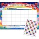 A4 Children's Star Reward Chart with 77 Star Stickers, 21cm x 29.7cm