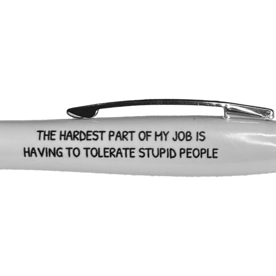 Funny Work Collegue Gifts, Work Friends Gifts, Manager Gifts, Teacher Gifts, Retractable Ballpoint Pen