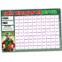 Predict the Name of the Reindeer Christmas Scratchcard Game,A4 Size 100 Names, Fundraising Scratch Card