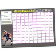 Football Team Scratch Cards Fundraiser