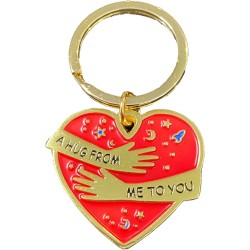 Little Pocket Hug Token Keyring Gifts Unusual Good Luck Gifts 