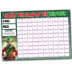 Pack of 3, 100 Names, A4 Size, Predict the Name of the Snowman, Reindeer and Elf Christmas Fundraising Scratch Card