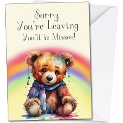 Sorry Your Leaving Cards for Colleagues