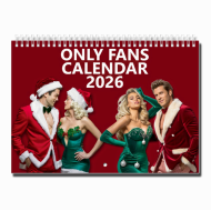 2026 Wall Calendar - Funny Quirky Christmas Birthday Gift Idea Present Novelty Humour Secret Santa Year Planner