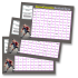 3 pack Football Team Scratch Cards Fundraiser